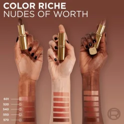 L'Oréal Paris Color Riche Satin 601 Nudes of Worth Lippenstift 4,5 GR