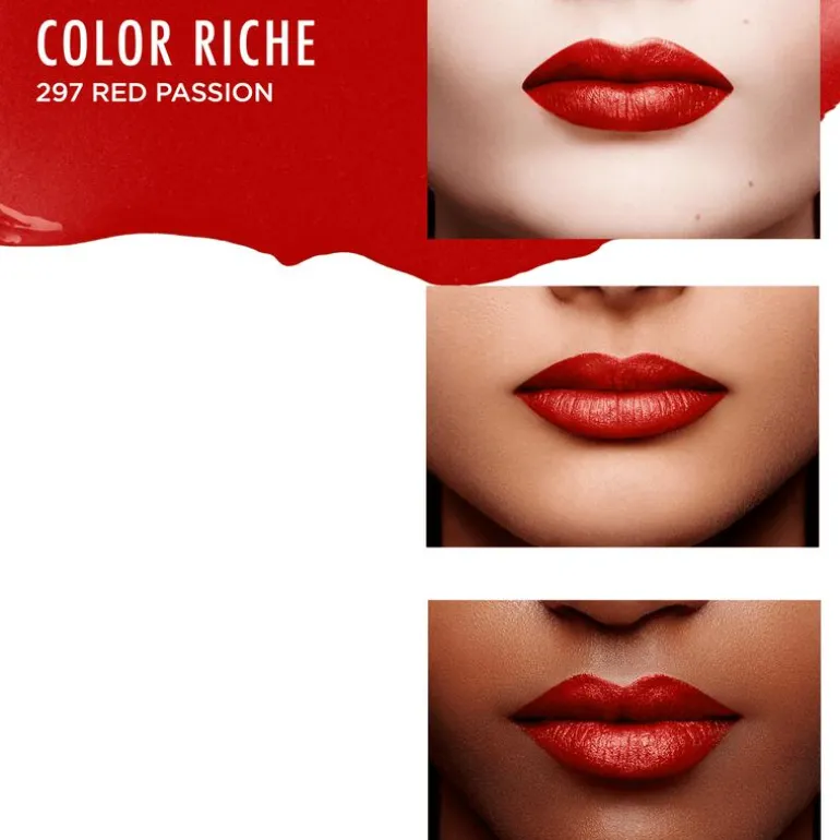 L'Oréal Paris Color Riche Satin 297 Red Passion Lippenstift 4,5 GR