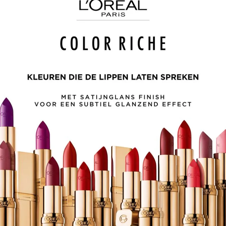 L'Oréal Paris Color Riche Satin 377 Perfect Red Lippenstift 4,5 GR
