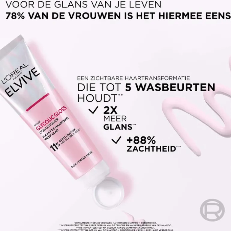 L'Oréal Paris Elvive Glycolic Gloss Conditioner 150 ML