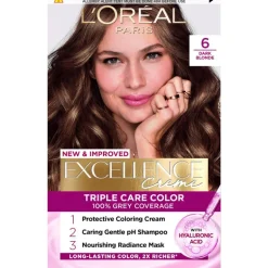 L'Oréal Paris Excellence Crème Verzorgende Crèmekleuring 6 Donkerblond