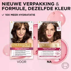 L'Oréal Paris Excellence Crème Verzorgende Crèmekleuring 8.1 Licht Asblond