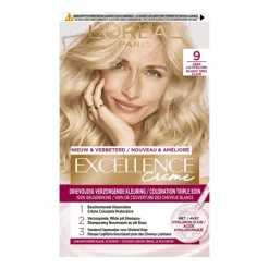 L'Oréal Paris Excellence Crème Verzorgende Crèmekleuring 9 Zeer Licht Blond