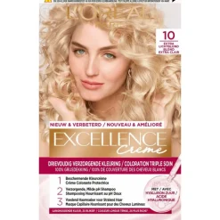 L'Oréal Paris Excellence Crème Verzorgende Crèmekleuring 10 Extra Lichtblond