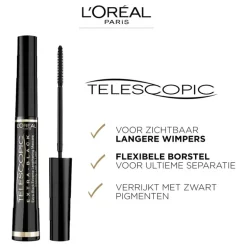 L'Oréal Paris False Lash Telescopic Lengte Mascara Extra Black