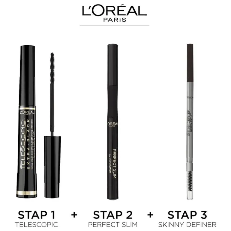 L'Oréal Paris False Lash Telescopic Lengte Mascara Extra Black