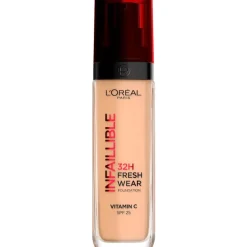 L'Oréal Paris Infaillible 32HR Fresh Wear 220 Sand Foundation met SPF25 30 ML