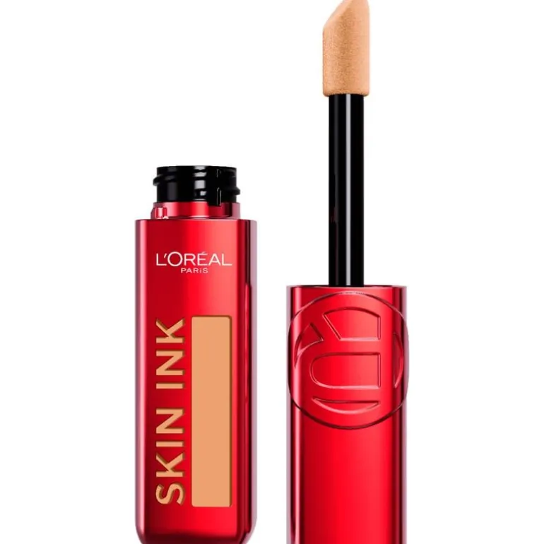 L'Oréal Paris Infaillible Skin Ink Medium Cool 318 Foundation en Concealer in 1
