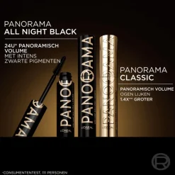 L'Oréal Paris Panorama Mascara All Night Black