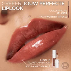 L'Oréal Paris Plump Ambition 490 Berry Jolie Lipgloss