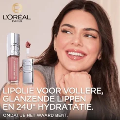 L'Oréal Paris Plump Ambition 650 Nude Macaron Lipgloss