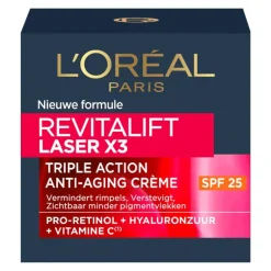 L'Oréal Paris Revitalift Laser X3 Anti-Rimpel Dagcrème SPF25 50 ML