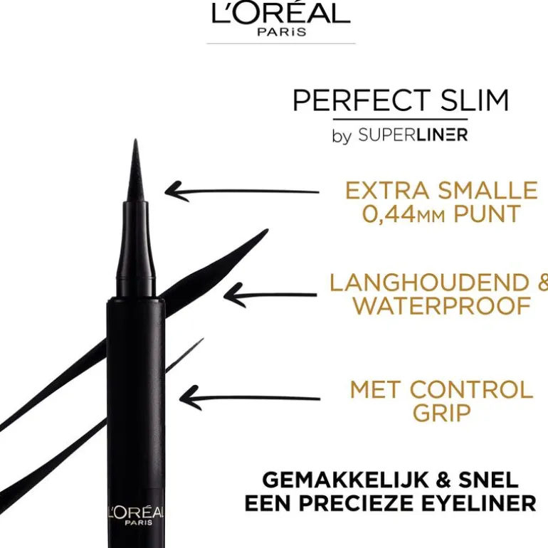 L'Oréal Paris Superliner Perfect Slim Eyeliner Pen Grijs