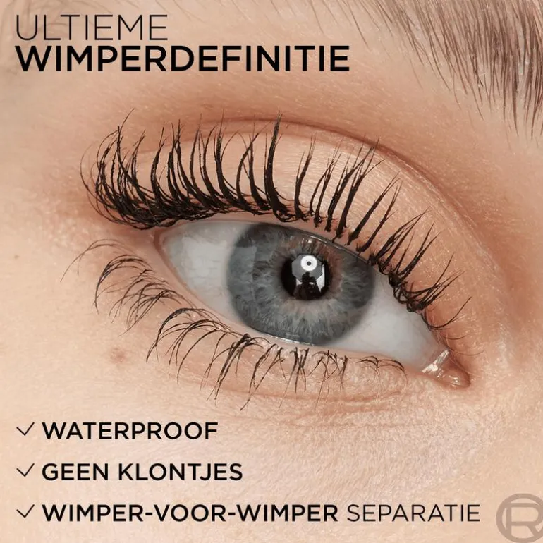 L'Oréal Paris Telescopic Mascara Waterproof Zwart