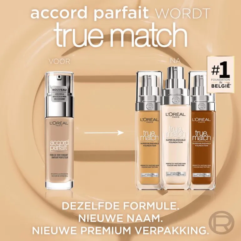 L'Oréal Paris True Match Foundation 5.N Sand SPF16