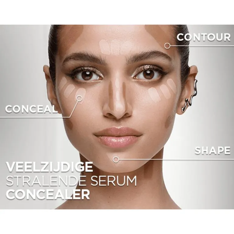 L'Oréal Paris True Match Radiant Serum Concealer 7N