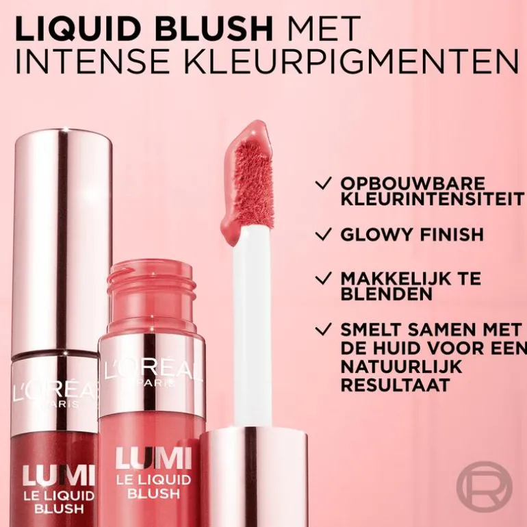 L'Oreal Lumi Le Liquid Blush 625 Glowy Gold Pink