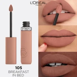 L'Oreal Paris Matte Resistance Lipstick 105 Breakfast In Bed