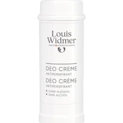 Louis Widmer Bodycare Deodorant Creme Zonder Parfum 40 ML