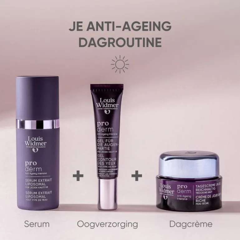 Louis Widmer Proderm Dagcrème Rijke Textuur SPF30 Licht Geparfumeerd 50 ML
