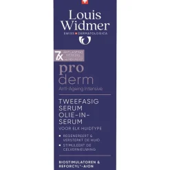 Louis Widmer Proderm Tweefasig Serum Olie-In-Serum Licht Geparfumeerd 35 ML