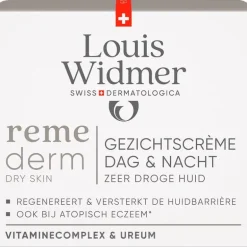 Louis Widmer Remederm Dry Skin Gezichtscrème Licht Geparfumeerd 50 ML