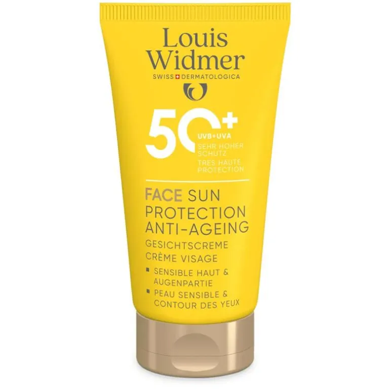 Louis Widmer Sun Protection Face Zonder Parfum SPF50+ 50 ML