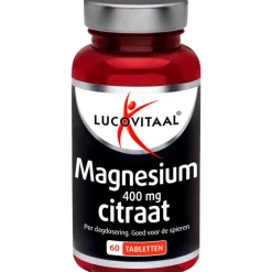 Lucovitaal Magnesium 400 mg Citraat Tabletten 60 Stuks