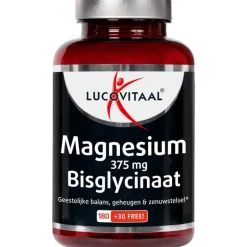 Lucovit magnesium 375mg bisglycinaat 210 tabl
