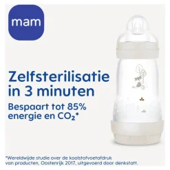 MAM Easy Start Anti-Colic Babyfles Blue 320 ML