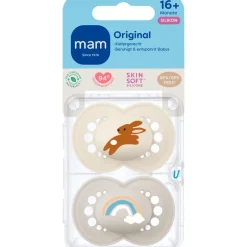 MAM Original Fopspenen 16+ maanden Uni 2 stuks