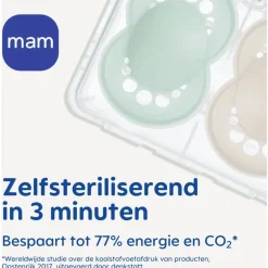 MAM Original Fopspenen 6-16 maanden Blue 2 stuks