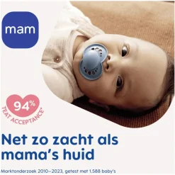 MAM Original Fopspenen Night 16+ maanden Uni 2 stuks