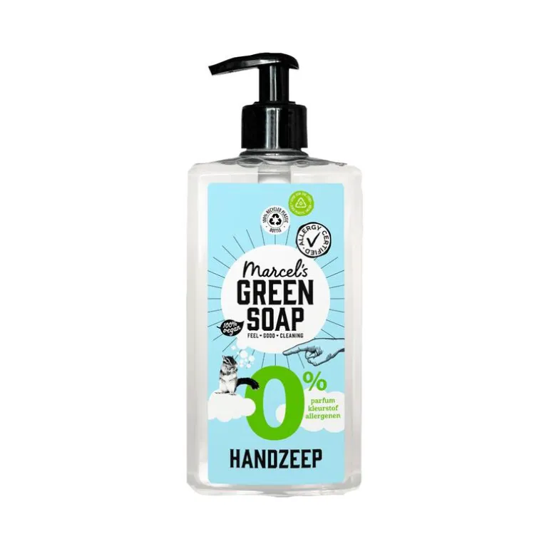 Marcel's Green Soap Handzeep 0% Parfumvrij 500 ML