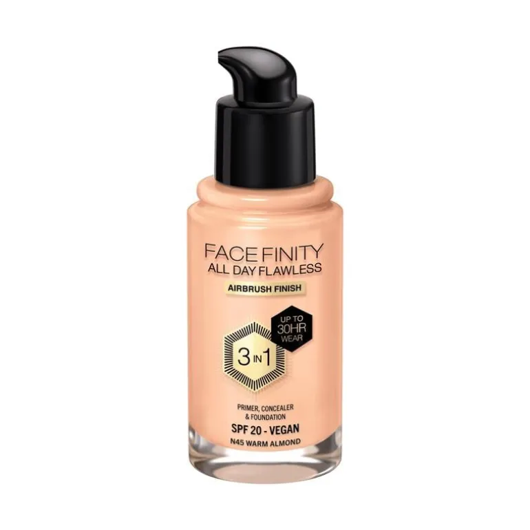 Max Factor Facefinity Foundation Warm Almond/C45 30 ML