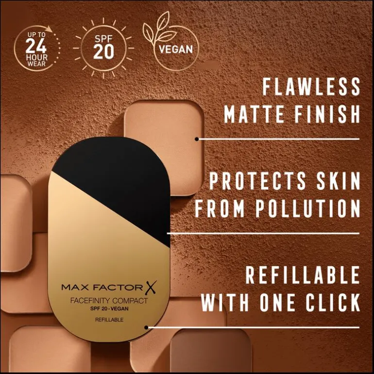 Max Factor Facefinity Reusable Compact powder 002 Ivory