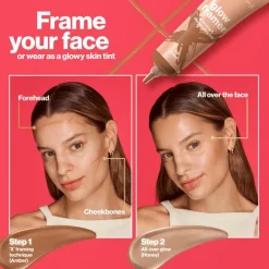 Max Factor Glow Framer bronzer en highlighter - Beige - 10 Sand