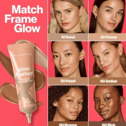 Max Factor Glow Framer bronzer en highlighter - Bruin - 40 Amber