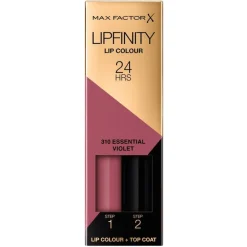 Max Factor Lipfinity Lip Colour Lipstick 310 Essential Violet