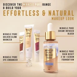 Max Factor Miracle Pure Golden Glow Bronzer 002 Medium To Deep 15 ML