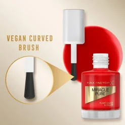 Max Factor Miracle Pure Vegan Nagellak 305 Scarlet Poppy