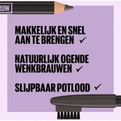 Maybelline New York Express Brow Shaping Wenkbrauwpotlood 05 Black Brown