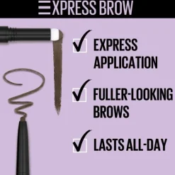 Maybelline New York Express Brow Duo Bruin Wenkbrauwpotlood 025 Brunette
