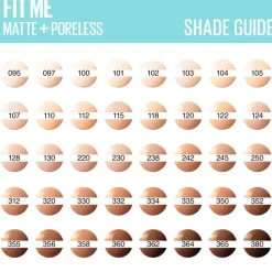 Maybelline New York Fit Me Matte + Poreless Foundation 360 Mocha