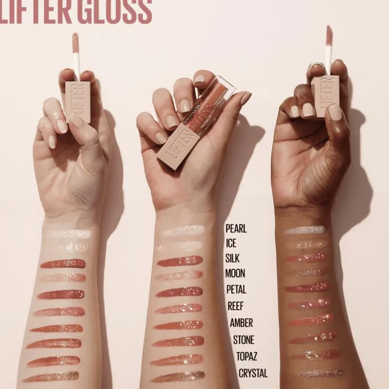 Maybelline New York Lifter Lipgloss 8 Stone Roze