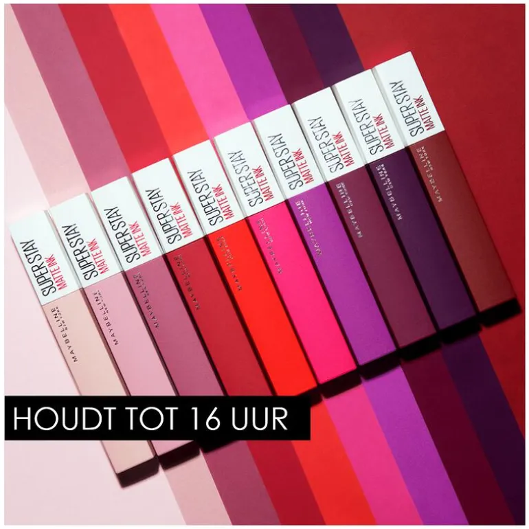 Maybelline New York Superstay Matte Ink Lippenstift 75 Fighter
