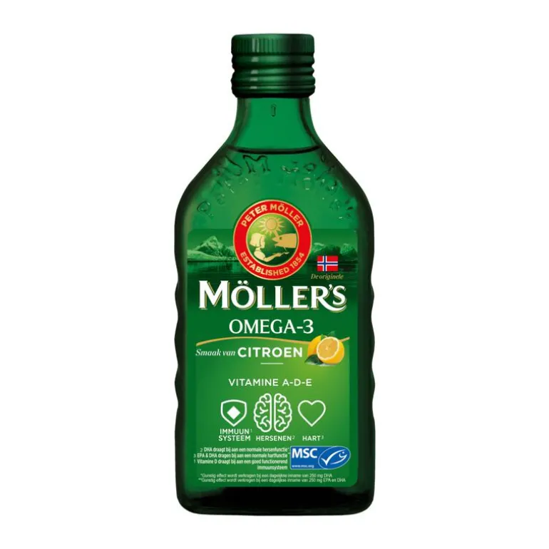 Möller's Omega-3 Citroen