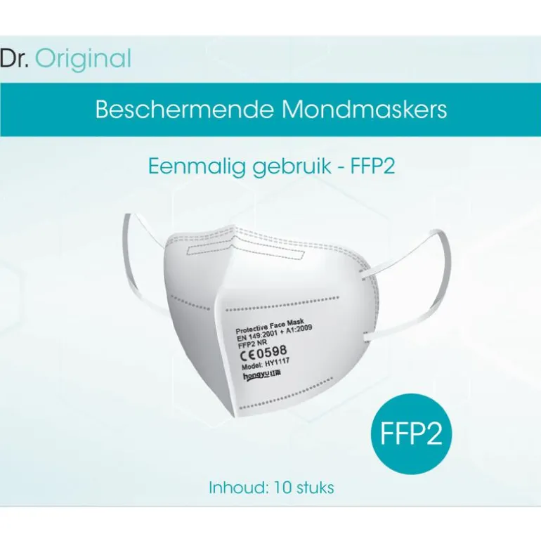 Mondkapjes FFP2 10 stuks