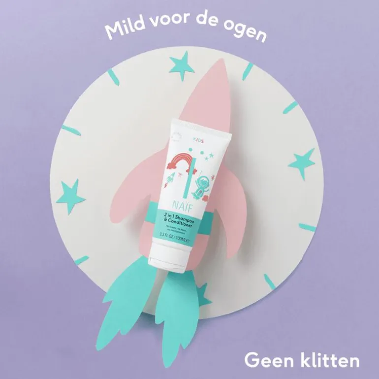 Naïf Kids 2-in-1 Shampoo 200 ML