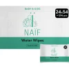 Naïf Plasticvrije Water Billendoekjes 24x54 stuks